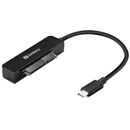 Sandberg USB-C til SATA USB 3.1 Gen.2, 1 Stykk, SEN-136-37