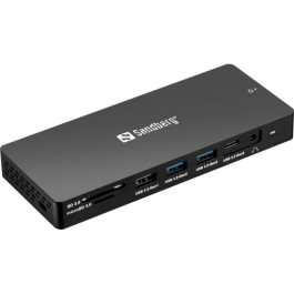 Sandberg USB-C 13i1 DockingStation Pro, 1 Stykk, SEN-136-61