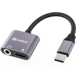 Sandberg USB-C lydadapter, 1 Stykk, SEN-963