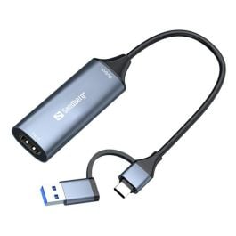 Sandberg HDMI Capture Link til USB/USB-C, 1 Stykk, SEN-585