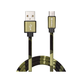 Sandberg MicroUSB Grønn Kamuflasje 1m, 1 Stykk, SEN-441-15