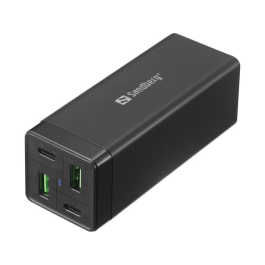 Sandberg 4i1 Lader 2xUSB-C 2xUSB 65W, 1 Stykk, SEN-441-45