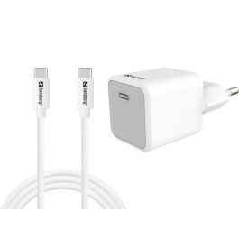 Sandberg USB-C 20W Lader+USB-C>C 1M, 1 Stykk, SEN-441-58