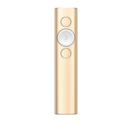 Logitech Spotlight Presentasjonsfjernkontroll, gull, 1 Stykk, SEN-910-004862