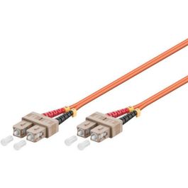 MicroConnect optisk fiberkabel, SC-SC, multimodus, dupleks, OM2 (oransje), 1-10m, 1 Stykk, SEN-186