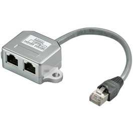 MicroConnect CAT5e nettverkskabel splitter (Y-adapter), 1 Stykk, SEN-MPK420