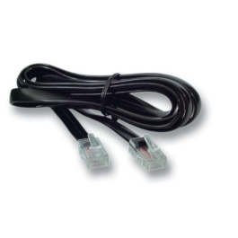 MicroConnect RJ12-RJ45 3m M/M Svart, 1 Stykk, SEN-MPK430S