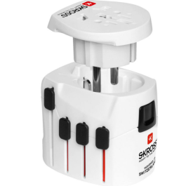 MicroConnect SKROSS World Adapter Pro+, 1 Stykk, SEN-PETRAVEL27
