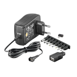 MicroConnect 3-12V Universell Strømforsyning, 1 Stykk, SEN-PETRAVEL30
