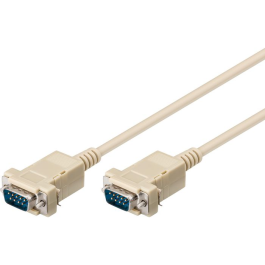 MicroConnect D-SUB/RS-232 - D-SUB/RS-232, 10m, 1 Stykk, SEN-SCSEHH10