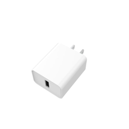 eSTUFF Hjemmelader USB-A 2,4A 12W, US-plugg - Hvit, 1 Stykk, SEN-W125869058