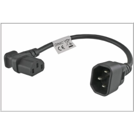 MicroConnect strømadapter C13 til C14, vinklet, 1 Stykk, SEN-W125902872