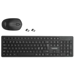 eSTUFF G220 trådløst tastatur og mus kombinasjon Nordic, 1 Stykk, SEN-W128890778
