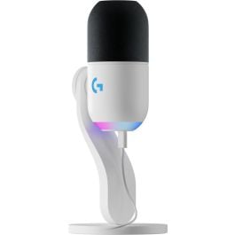 Logitech G Yeti GX Dynamic RGB spillmikrofon, svart/hvit, 1 Stykk, SEN-W128902256
