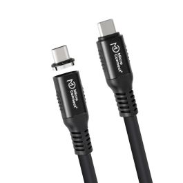 MicroConnect Premium USB4 Magnetisk Kabel, 20-40Gbps, 240W, 4K-8K, 0.5-2m, Svart, 1 Stykk, SEN-949