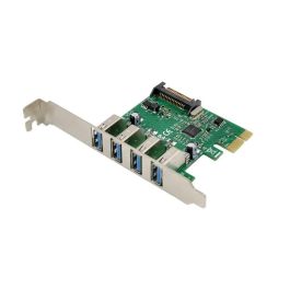 MicroConnect PCIe USB 3.0 3-4 porter utvidelseskort VL805, 1 Stykk, SEN-492