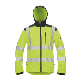 Cerva KNOXFIELD HVPS SOFTSHELL TRÖJA, Hi-vis softeshelljakke, 1 Stykk, SGP-049
