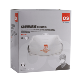 Otto Schachner sammenleggbare ansiktsbeskyttelsesmasker, 12 Stykk, SGP-430200-430300