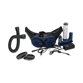 CleanAir AERGO, Svart/Blå, 1 Stykk, SGP-69300000-BLK-XX