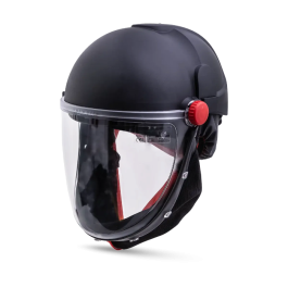 CleanAir CA-40 G – HJÄLMMONTERAD ANSIKTSSKÄRM, Sort, 1 Stykk, SGP-69704100-BLK-XX