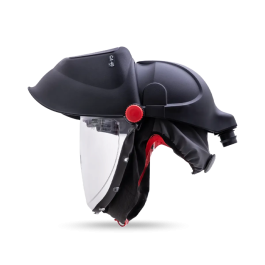 CleanAir SVETSVISIR CA-40GW MED HJÄLM, Sort, 1 Stykk, SGP-69704201-BLK-XX
