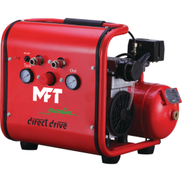 MFT Kompressor 1,0 Hk, 10L – Oljefri, Lavt Støynivå, Høy Ytelse(53010034, 1 Stykk)