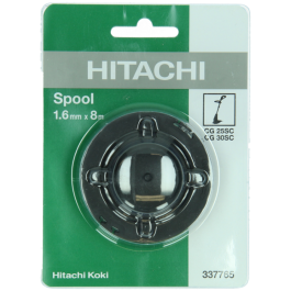 Hikoki Trimmertråd 1,6MM 8M – Nylon, Høy Slitestyrke, Rund Form(337765, 1 Stykk)