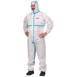 Jackson Safety Engangsdekkdrakter – Kjemikaliebeskyttelse (Flere størrelser), 1 Boks, SJS-041