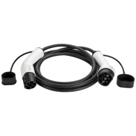 Skarebo EV Ladekabel Typ 2 32A 10 m Hvit, 1 Stykk, SKA-90205