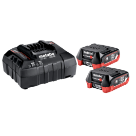 Metabo Basis-sett 12V 2 x LiHD 4.0 Ah, SME-685301000