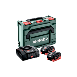 Metabo Basis-sett 2 x LiHD 10 Ah ASC 290 + metaBOX 145, SME-685304000