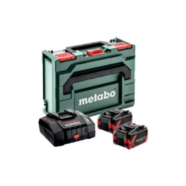 Metabo Basis-sett 2 x LiHDX 8.0 Ah ASC 290 + metaBOX 145, 2 Stykke, SME-685305000