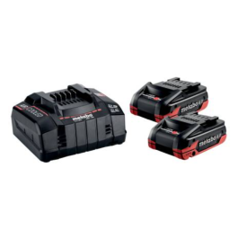 Metabo Basis-sett 2 x LiHDX 4.0 Ah ASC 145, 2 Stykke, SME-685306000