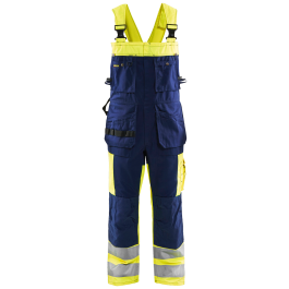 Blaklader Selebukser – Høy Synlighet, Knelommer (Gul/Marine, Gul/Svart), 1 Stykk, SSK-B277