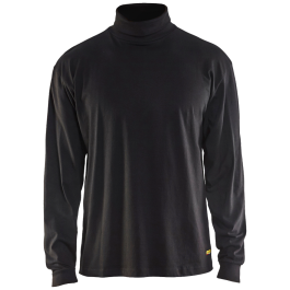 Blaklader Undertrøye – Ribbestrikket Krage (Svart, Størrelser S-3XL), 1 Stykk, SSK-B769