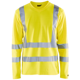 Blaklader Langermet T-skjorte – Høy Synlighet (Flerfarget, Størrelser XS-4XL), 1 Stykk, SSK-B071
