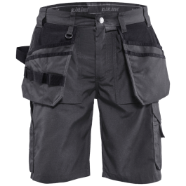 Blaklader Shorts – Cordura Forsterkede Lommer (Mørkegrå/Svart, Størrelser C44-C64), 1 Stykk, SSK-B621
