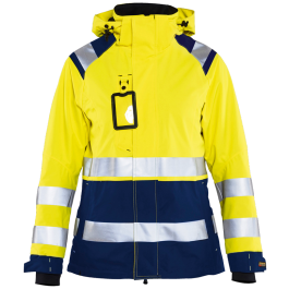 Blaklader Skalljakke – Vind- og vanntett, høy synlighet (Dame, flere farger og størrelser), 1 Stykk, SSK-B176