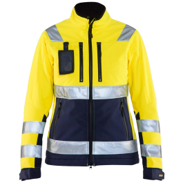 Blaklader Softshell-Jakke – Vind- og vanntett (Dame, Flere farger og størrelser), 1 Stykk, SSK-B167