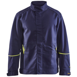 Blaklader Industrijakke – Flammehemmende, Antistatisk (Marine/Gul, Størrelser XS-4XL), 1 Stykk, SSK-B355