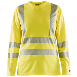 Blaklader Varsel T-skjorte – Høy Synlighet (Dame, Gul og Oransje, Størrelser XS-3XL), 1 Stykk, SSK-B058