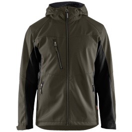 Blaklader Softshelljakke – Vindavvisende, Pustende, 1 Stykk, SSK-B197