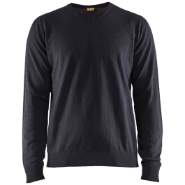 Blaklader Strikkegenser – Elegant V-hals, 1 Stykk, SSK-B717