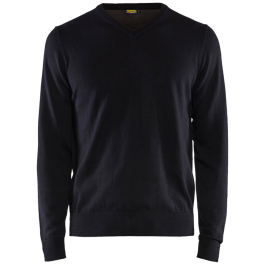 Blaklader Strikkegenser – Elegant V-hals, 1 Stykk, SSK-B710