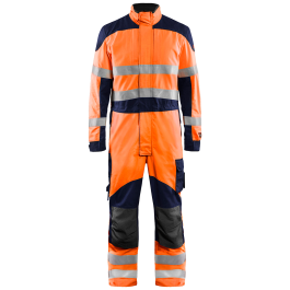 Blaklader Kjeledress – Flammebeskyttelse, høy slitestyrke (Oransje/Marine, størrelser 46-64), 1 Stykk, SSK-B154
