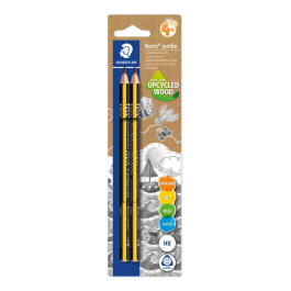 Staedtler Noris Jumbo Blyanter – Perfekt for Læring (STA119BK2DA, 1 Eske)