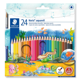 STAEDTLER Noris Club assorterte akvarellfarger, SDC-463