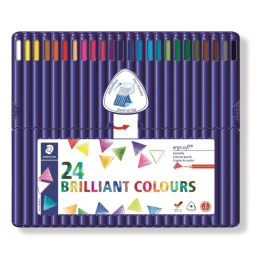 STAEDTLER Ergosoft Fargeblyanter Assortert (12, 24, 36 Pakke), SDC-467