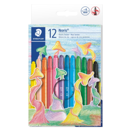 Staedtler Noris Twister Voks Skrublyant – Brukervennlig Design (STA221NWP12, 10 Eske)
