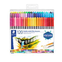 Staedtler Tusser Duo – To Spisser, Allsidig Bruk (STA3200TB120, 1 Eske)